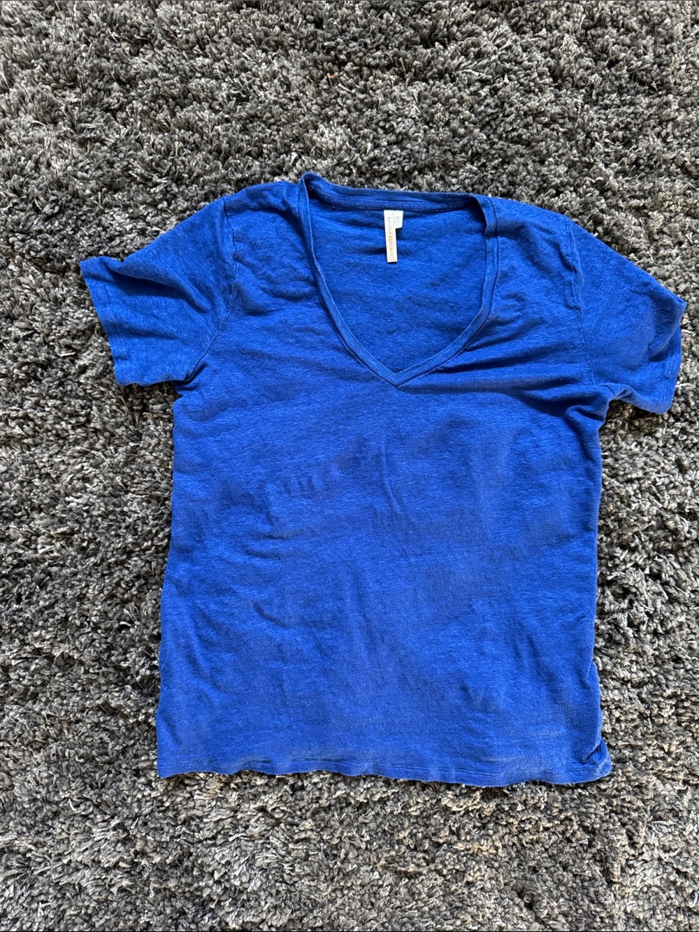 Banana Republic v-neck short sleeve tee Royal Blue- size medium